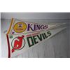 Image 3 : (6) NHL Pennants -NHL, Devils, Nordiques, Kings, Sabres, Capitals