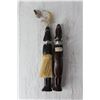 Image 6 : (2) Wooden African Figurines