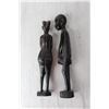 Image 5 : (2) Wooden African Figurines