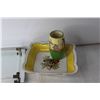 Image 3 : Glass Tray, Bowl and Misc.