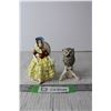 Image 1 : Owl and Girl Figurines