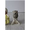 Image 2 : Owl and Girl Figurines