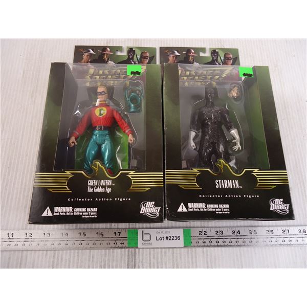 2xThe Bid Price-(2) Justice Society of America-Green Lantern and Starman