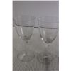 Image 2 : (6) Crystal Wine Glasses