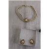 Image 2 : (3) Necklace and Pair of Earrings Sets