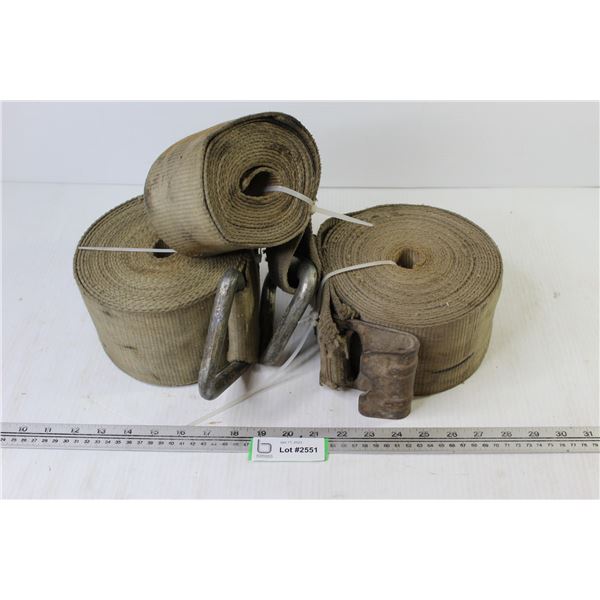 (3) Trailer Straps (4" x unknown length)