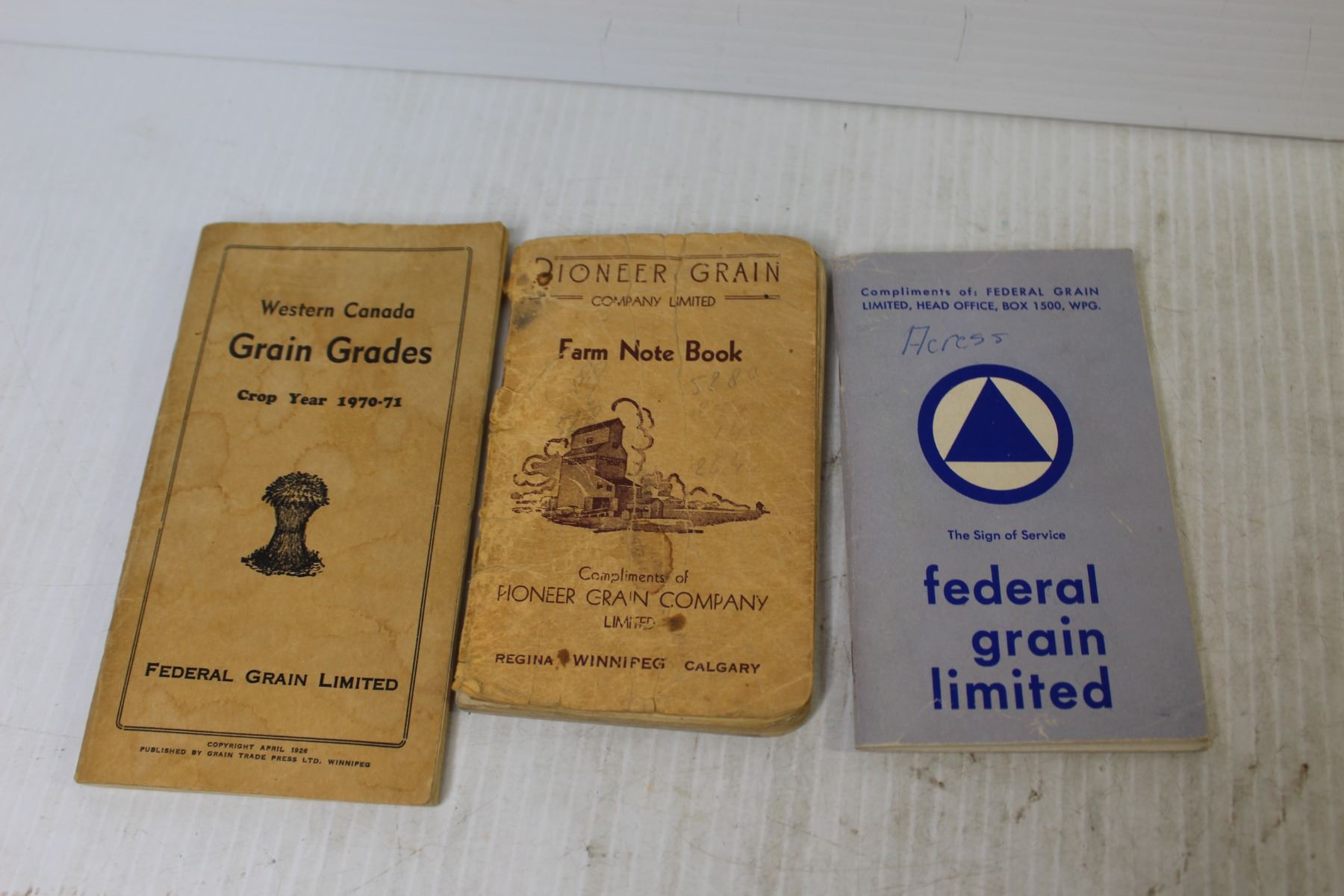 Grain Grading Booklets