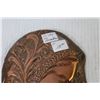 Image 7 : Metal Star Dish - Metal Pedestal Dish - Copper wall Hanger