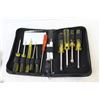 Image 2 : Screw Driver tool Set in Case - Nail/Spike Puller - Pump Pliers