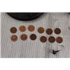 Image 2 : (30+) Canadian Pennies, Assorted Trinkets