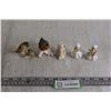 Image 1 : (5) Small Trinkets - (2) Birds, Monkey, (2) Children