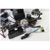 Image 6 : Genesis Cordless Drill w/Battery & Charger - Sears Timing Gun - Flashlight - Craftsman Charger - Mis