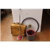Image 1 : Wardrobe Suitcase - Spin Mop w/Pail - Bicycle Tire 27"