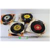 Image 1 : Records - (30) Plus 45 Records - Rolling Stones - Simon & Garfunkel - Christmas