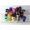 Image 1 : (16) Assorted Water Bottles and Travel Mugs