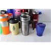 Image 2 : (16) Assorted Water Bottles and Travel Mugs