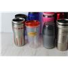 Image 5 : (16) Assorted Water Bottles and Travel Mugs