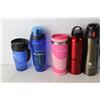 Image 7 : (16) Assorted Water Bottles and Travel Mugs