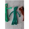 Image 3 : (3) Gumby and Pokey Toys