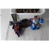 Image 2 : Tub of Action Figures and Misc. - Jack Sparrow