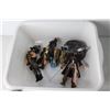 Image 3 : Tub of Action Figures and Misc. - Jack Sparrow