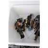 Image 4 : Tub of Action Figures and Misc. - Jack Sparrow