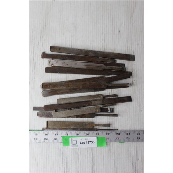 (16) Unmarked Plough Irons