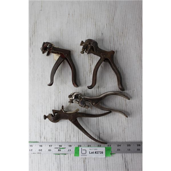 (4) Saw Set Pliers