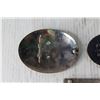 Image 7 : (3) Belt Buckles - Tractor, Cross