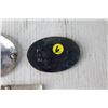 Image 8 : (3) Belt Buckles - Tractor, Cross