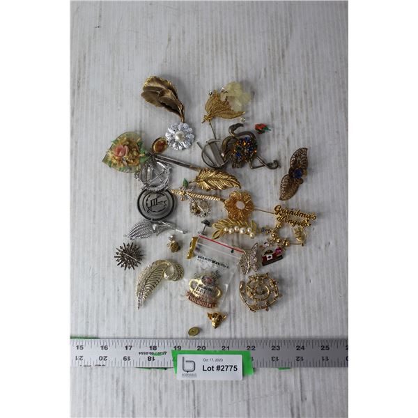 Assorted Pins and Brooches