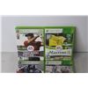 Image 4 : (5) Xbox 360 Games - Golf, Madden