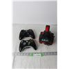 Image 1 : (2) Xbox 360 Controllers and Misc. Controller (Missing Backs)