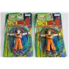 Image 3 : (4) Dragon Ball Z Goku Figurines NIB