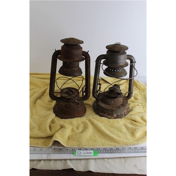 (2)  Barn Lanterns