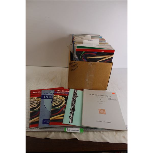 *(20+) Assorted Music Books - Oboe, Flute, Tuba, French Horn, Disney Pocahontas