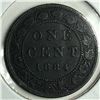 Image 1 : Canadian Large Cent 1884 EF