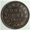 Image 1 : Canadian Large Cent 1891 EF