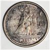 Image 1 : Canadian .10 Cent Dime 1956