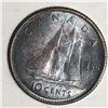 Image 1 : Canadian .10 Cent Dime 1966