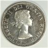 Image 2 : 1953 Queen Elizabeth 50 Cents Small Date