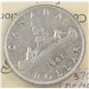 Image 2 : 1947 Maple King George VI Canadian Silver Dollar ICCS-EF-40