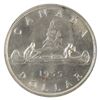 Image 3 : 1955 ARN/DIE Crack Queen Elizabeth II Canadian Silver Dollar ICCS MS-64