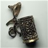 Image 2 : Sterling Silver Beer Mug Charm 2.42g