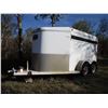 Image 1 : 15' Horse Trailer with Hitch (Rust on Door)