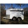 Image 2 : 15' Horse Trailer with Hitch (Rust on Door)