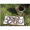 Image 1 : Pail with Horse Shoes