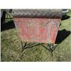 Image 4 : Red Cutter Sleigh with Padded Seat (69" Long)
