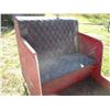 Image 5 : Red Cutter Sleigh with Padded Seat (69" Long)