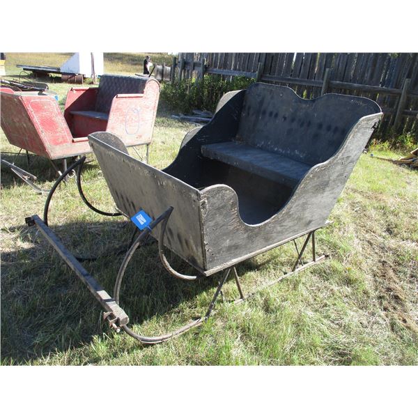 Black Cutter Sleigh (56  Long)